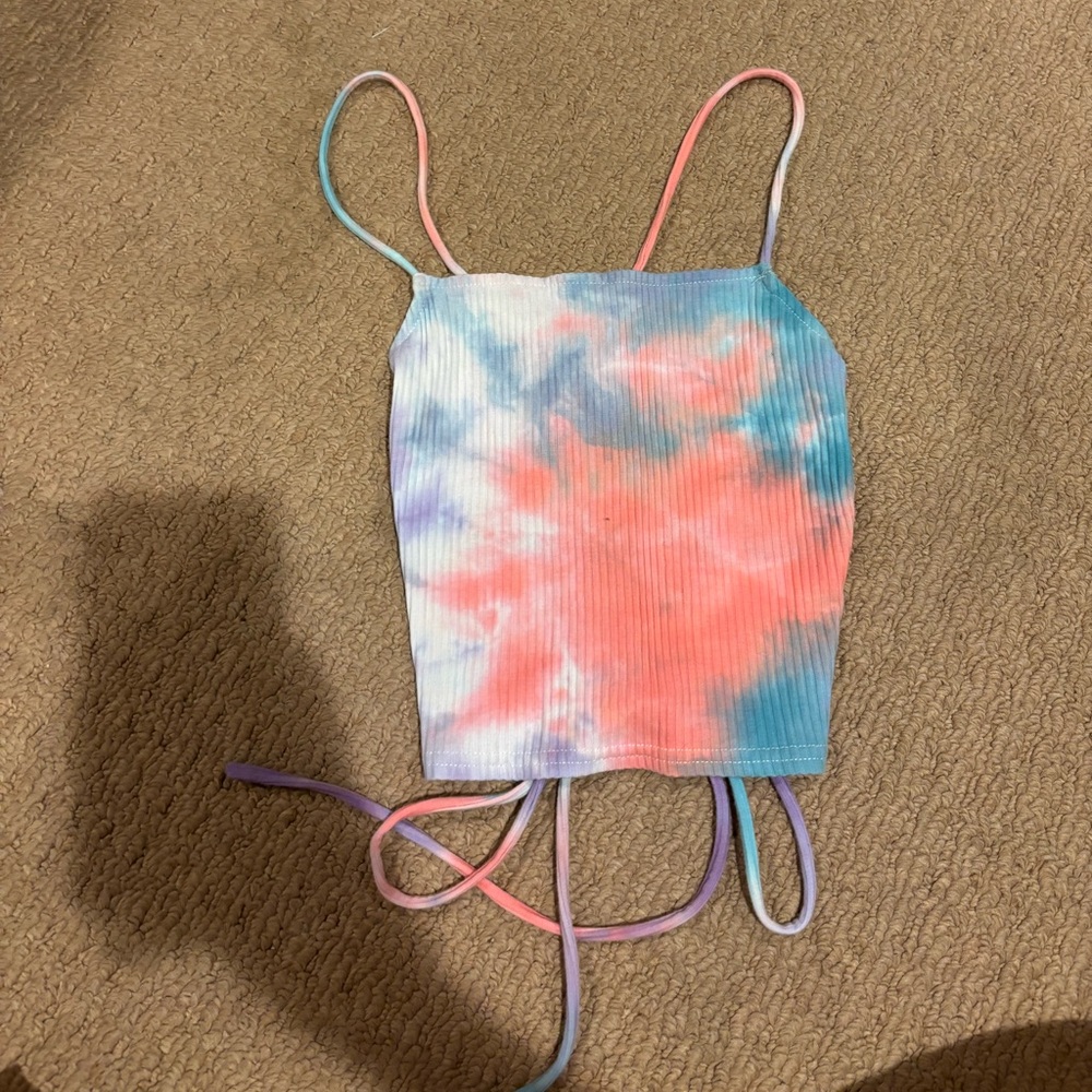 Better Be Pastel Tie-Dye Top